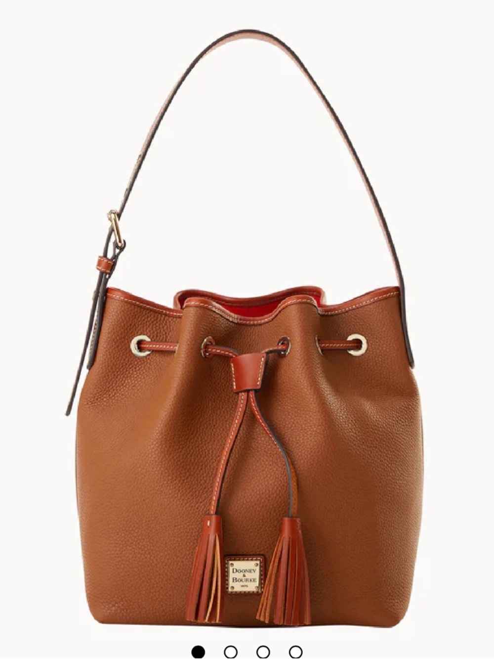 Dooney & Bourke Pebble Grain Serena Drawstring